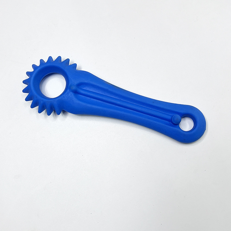 Nuevo perro de juguete hueso sólido molar diente limpieza TPR círculo mordedura-resistente entrenamiento de juguetes para mascotas suministros al por mayor