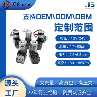 小型抽气打气负压增压气泵工业医疗机电设备迷你直流定制活塞真空