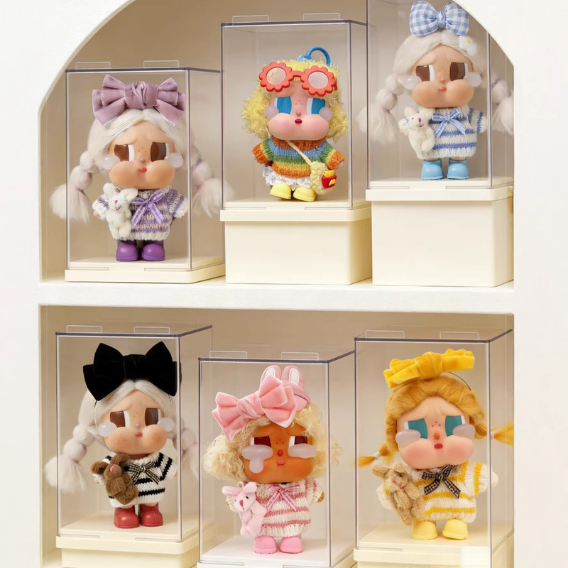 Crybaby Blind Box Vinyl Doll Clothes Crying Doll First, Second, and Third Generation Labubu Striped Sweater Set 15-17cm Crybaby Blind Box Vinyl Doll Clothes Crying Doll First, Second, and Third Generation Labubu Striped Sweater Set 15-17cm