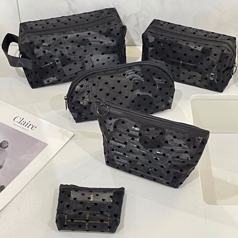2023 Nueva celebridad de Internet bolsa de cosméticos portátil de alta gama de gran capacidad de tamaño pequeño bolsa de almacenamiento de cosméticos bolsa de lavado