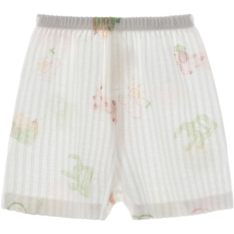 Pantalón Corto de Pijama para Bebé de Algodón Tratamiento Suavizante para Verano