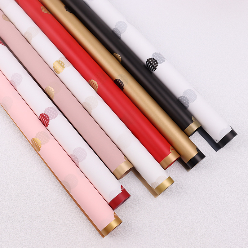 Originalmente es su papel de embalaje de flores para el día de San Valentín, papel de embalaje de flores DIY florista, material de papel de embalaje de flores al por mayor.