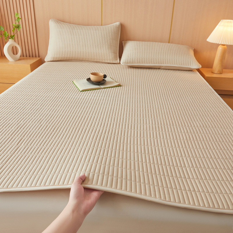 Colchón de cama de dormitorio doméstico impermeable delgado colchón antideslizante cojín protector de cama cojín antideslizante edredón de dormitorio de estudiantes