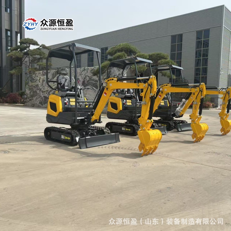 小型挖机 竖井施工光伏电力挖管线履带式 无尾先导液压挖掘机