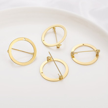 ��ɫ14K�����ο�Բ���ΰ�ȫ�����ֹ�diy���������ػ���Ʒ�������