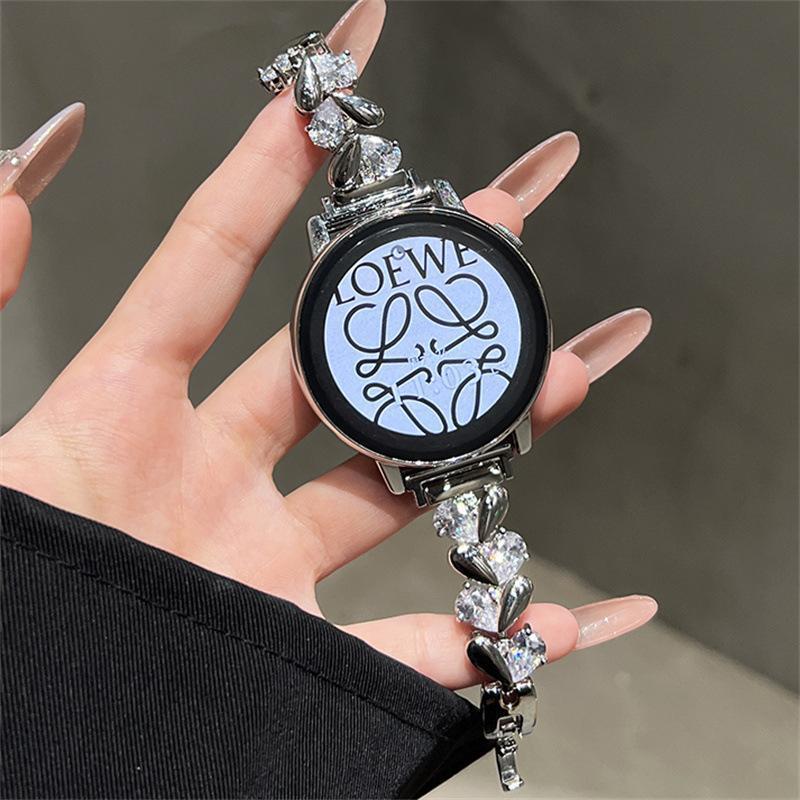 For Huawei GT5/4 Love Hao Stone Metal Bracelet Strap Smart Watch Watch4/3Pro High Sense Women