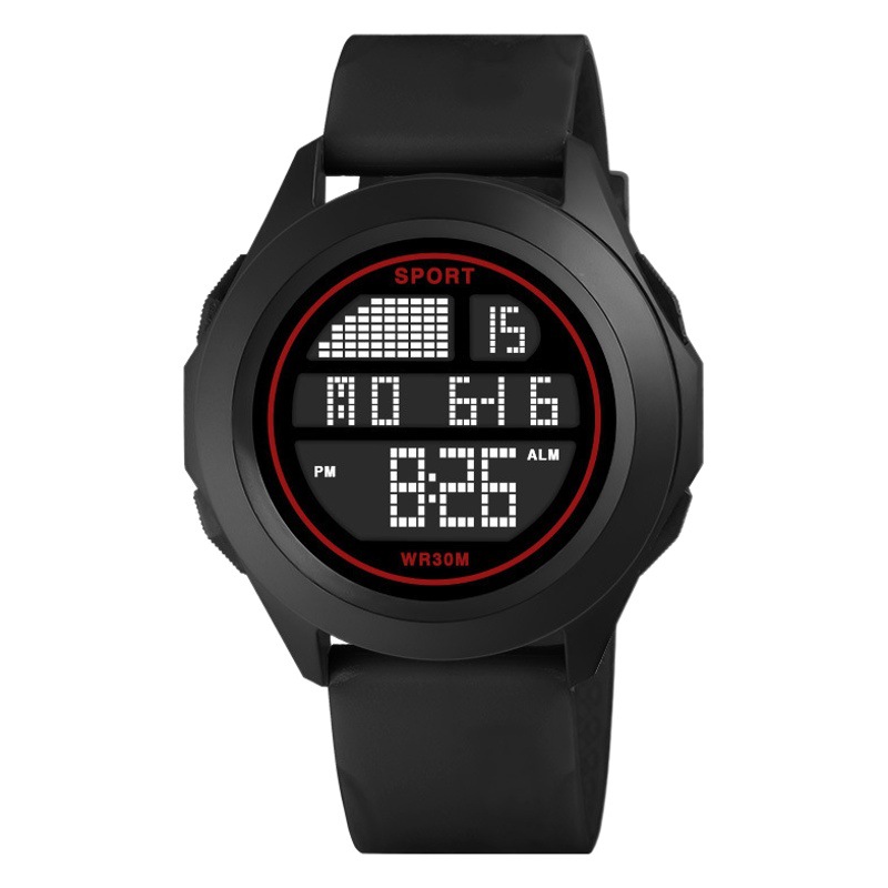Nuevo reloj de los hombres de alta tecnología sentido de la moda fresco al aire libre luminoso deportes reloj electrónico hombres al por mayor