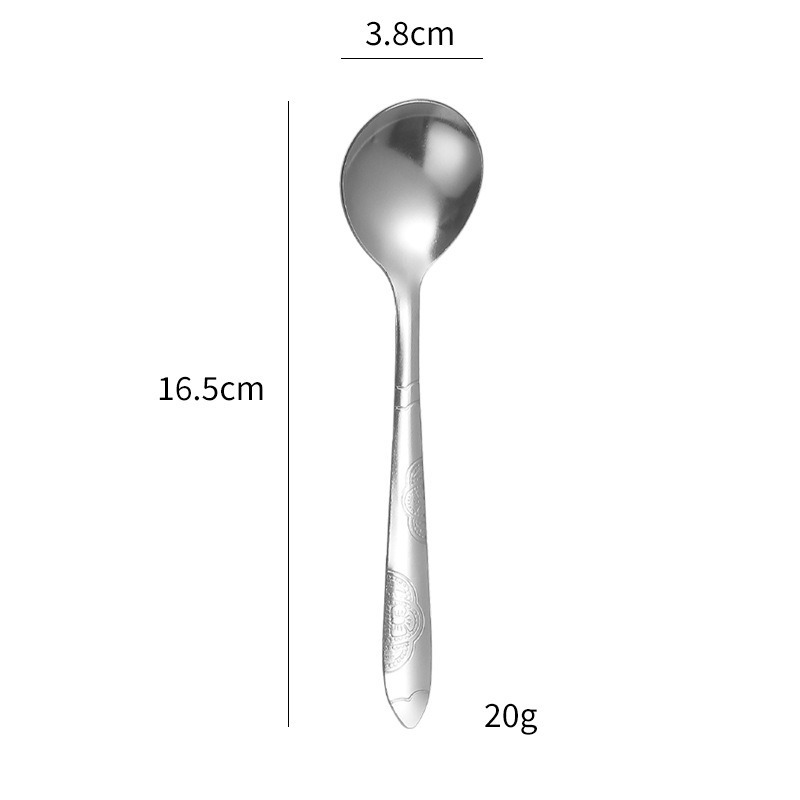 Cuchara elíptica 20G