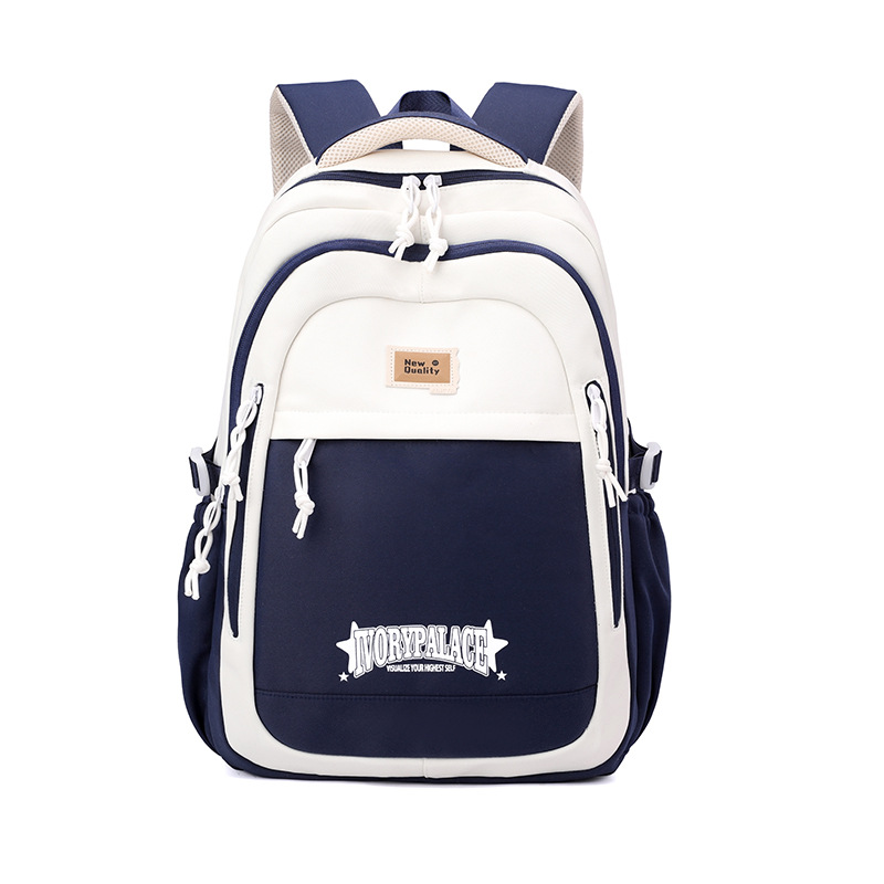 Mochila de pescado natural universitaria para mujeres lindas 3 - 6 grados de estudiantes primarios de alta capacidad de mochila de estudiantes de secundaria superior