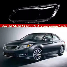 适用于九代雅阁大灯罩 14-15款雅阁前大灯透明灯罩PC面 后壳面罩