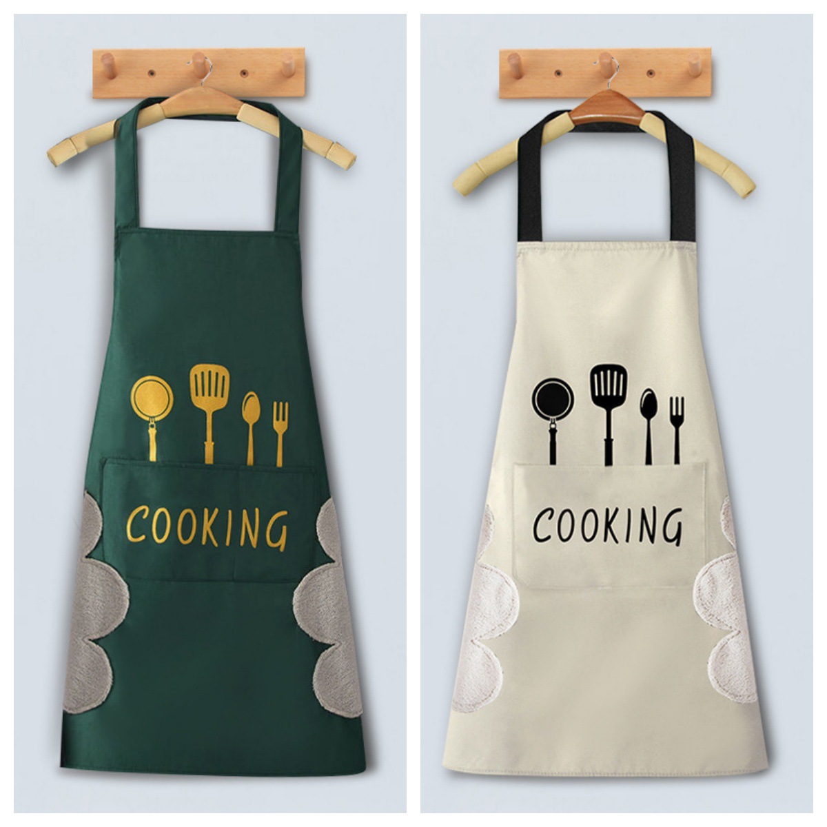 손 닦기 (녹색 + 흰색)