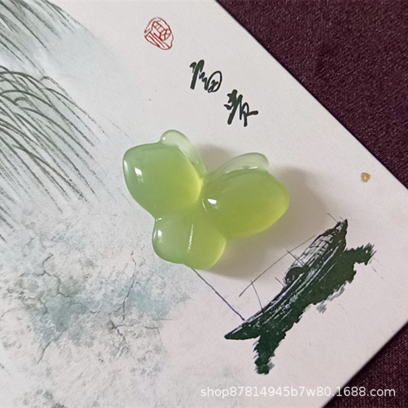 녹색 나비 (23*31mm)