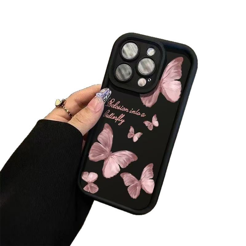 Dream Butterfly Adecuado para Apple 16Promax Funda para teléfono móvil Sky Eye Stairway Funda iPhone15/14/13 Europa y América 12