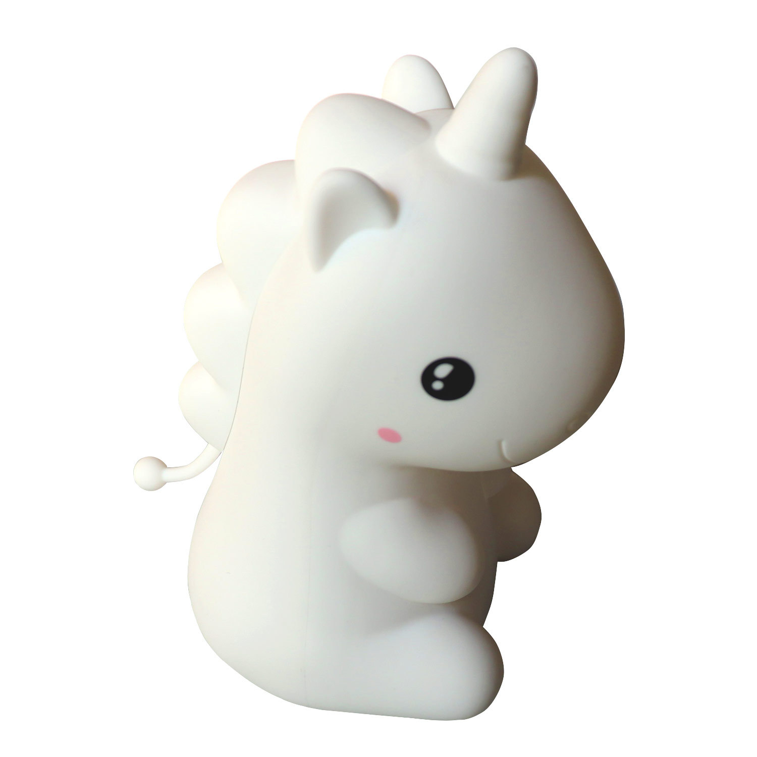 Unicornio infantil transfronterizo luces nocturnas juguetes luces de silicona cabecera de la cama regalos de cumpleaños creativos