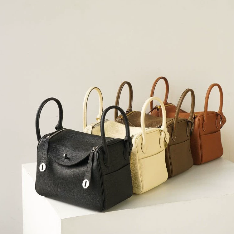 2025 новый первый слой кожаная кожаная сумка кожаная сумка для женщин дикий доктор сумка на плечо сумка на подушку