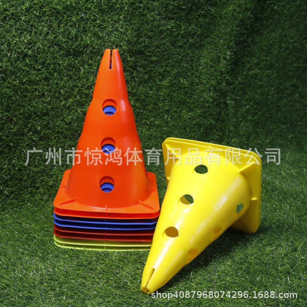 Conos de entrenamiento para fútbol y baloncesto, barriles, postes de obstáculos, combinación de obstáculos de entrenamiento, marco de obstáculos con orificio, barriles marcadores de obstáculos