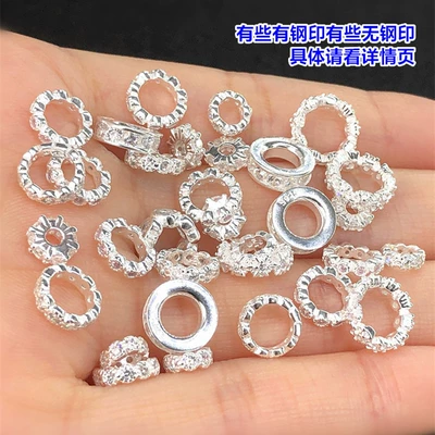 Zərgərlik ara hissələri, S925 Sterling Silver Plain