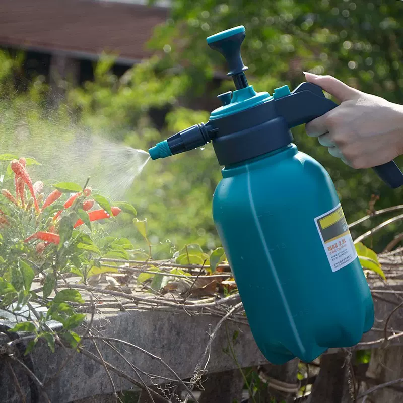 2L气压浇花消毒喷壶高压喷雾器养花压力喷水壶洒水壶园艺多肉工具