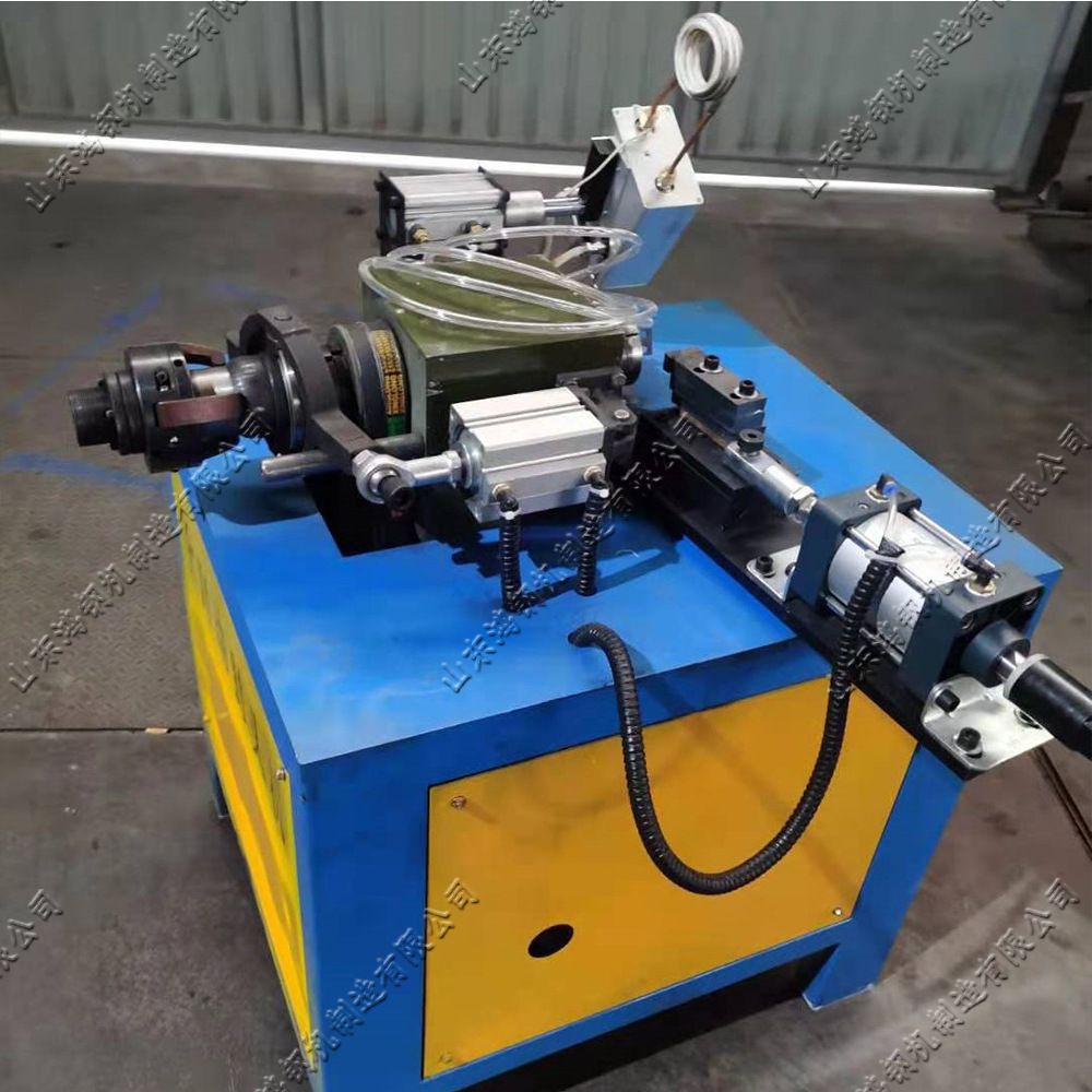 全自动液压金属钢管封口机 全自动高频钢管封口机 钢管管端收口机