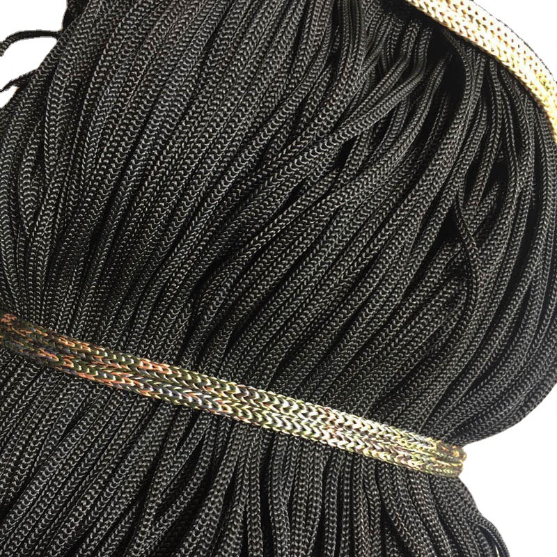 厂家现货4mm黑色白色丙纶绳 PP绳 捆绑绳 抽绳 包装束口袋绳子