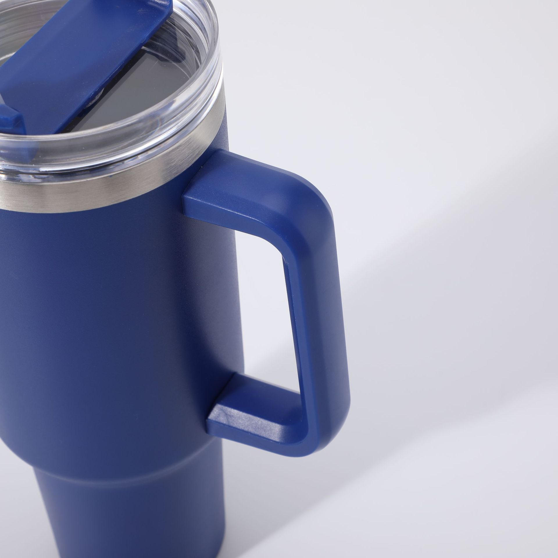 Gourde isotherme en acier inoxydable avec anse et paille 40oz_voghion.com