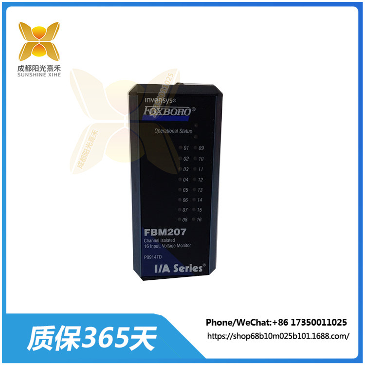 FBM206 P0916CQ  FOXBORO  脉冲输入模块