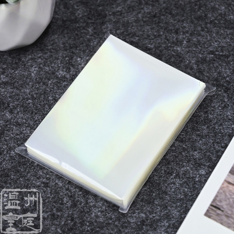 58*89 (20-alambre láser iridiscente transparente)