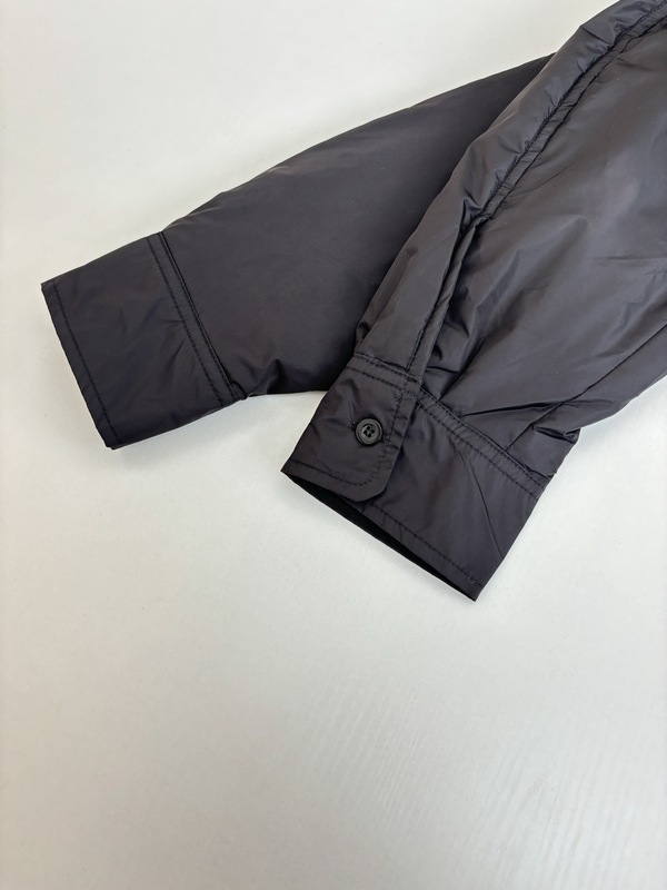 天花板品质25S秋冬新款P家三角铁标素色廓形棉服外套男女明星同款|undefined