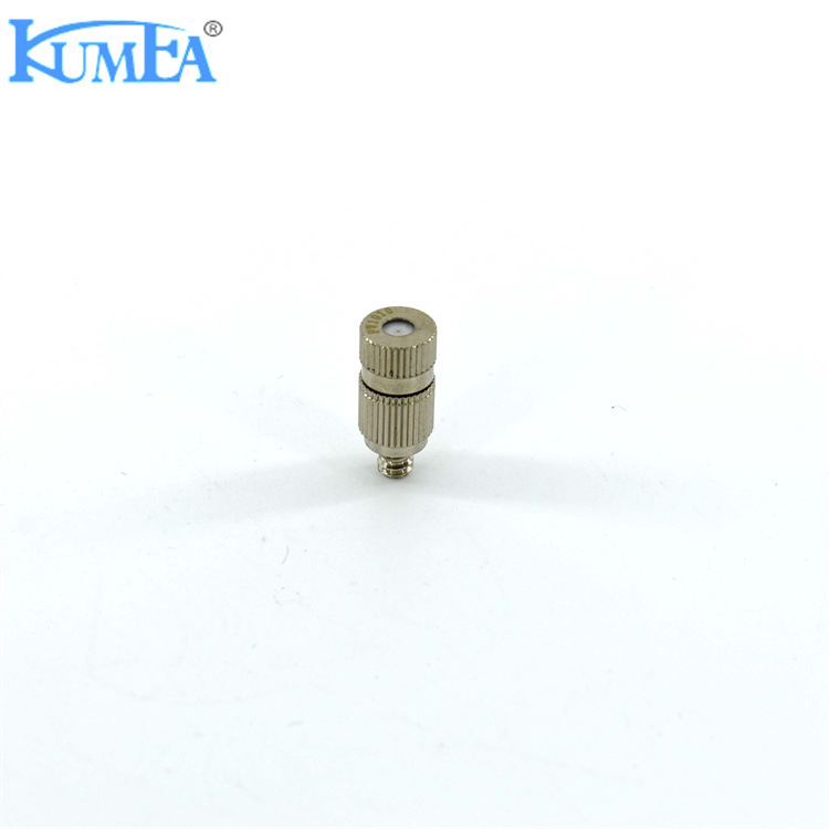 水管雾化喷头养牛景观温陶瓷片喷头嘴环卫房顶造雾高压液压浇花