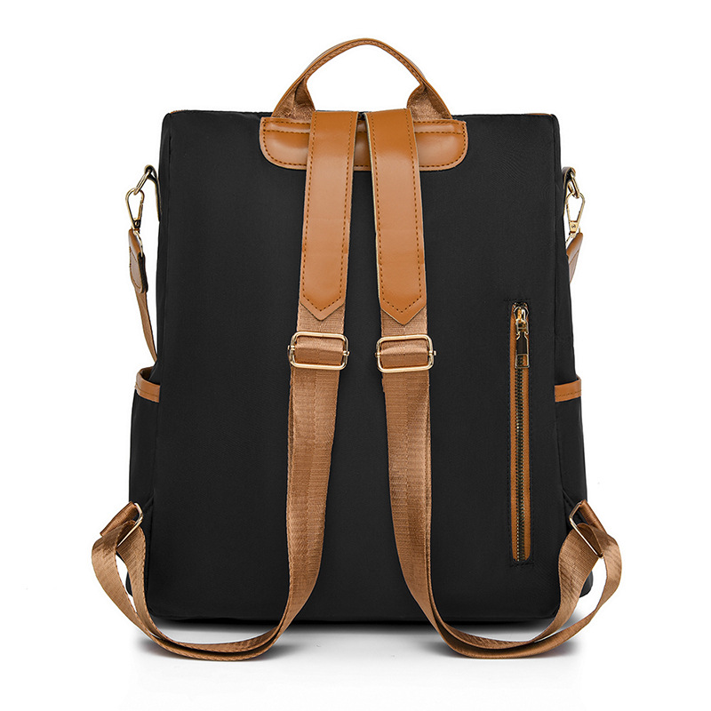 Venta al por mayor transfronteriza 2024 primavera nuevo estilo casual damas Oxford mochila de computadora de gran capacidad de color de contraste de moda