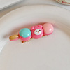 Brand cute food play, hairgrip for elementary school students, amusing universal hair accessory