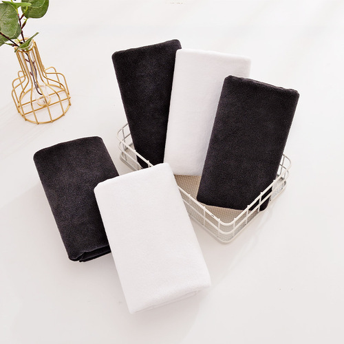 Wholesale Super Fine Fiber Towels for Hair Salons and Beauty Parlors, Home Use Face Wipes, Thick Bath Towels with LOGO Printing