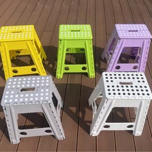 出口加厚塑料折叠凳子儿童成人小凳子便携式室内户外手提凳子防滑