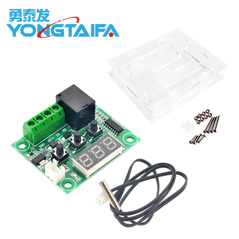 High-Precision Temperature Controller Temperature Control Switch Micro Temperature Control Board Xh-W1209 Digital Display Thermostat High-Precision Temperature Controller Temperature Control Switch Micro Temperature Control Board Xh-W1209 Digital Display Thermostat