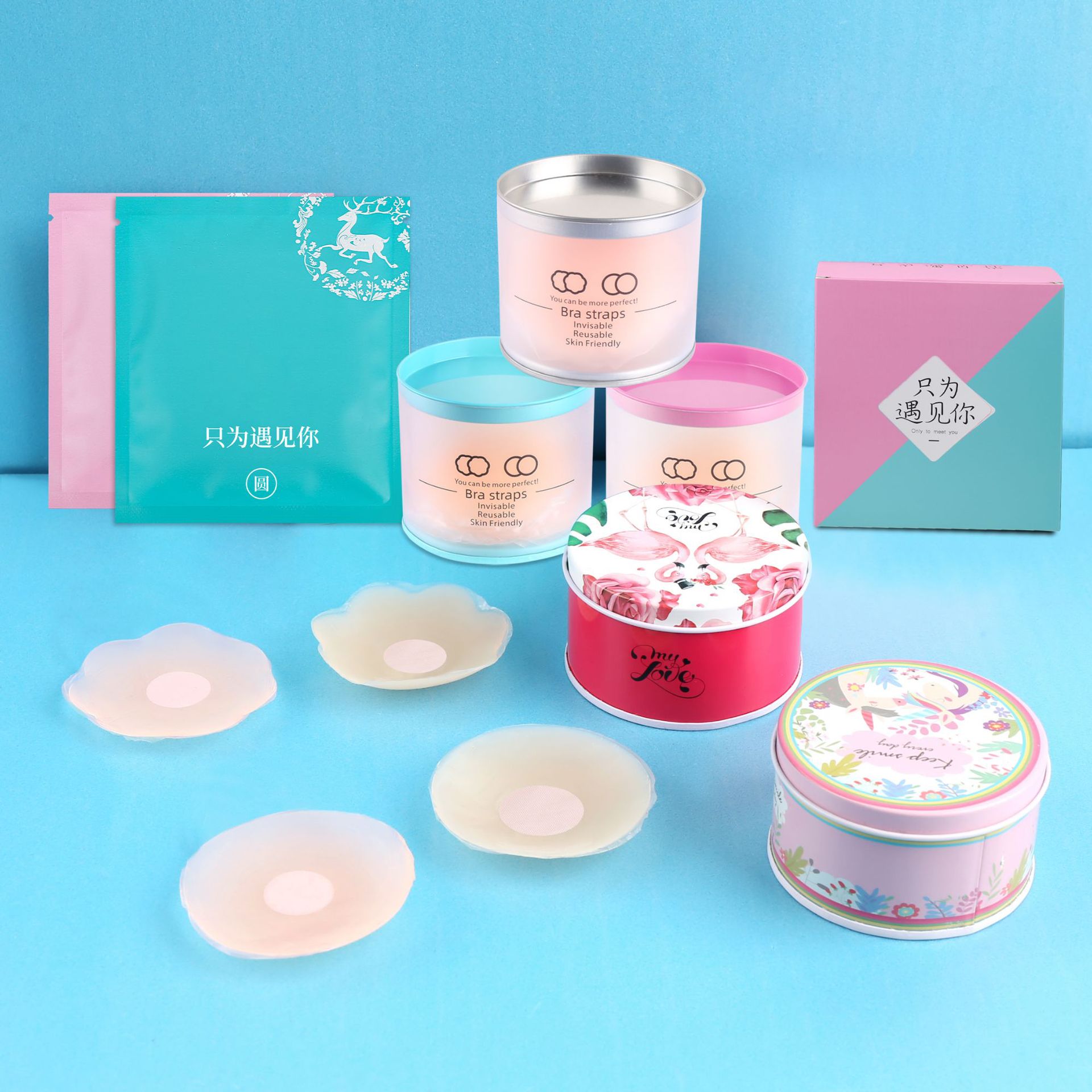 shockproof silicone summer thin invisible nipple stickers for…