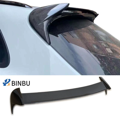 Suitable for Porsche Macan Carbon Fiber Roof Wing and Rear Wing Modification, No-Drill Exterior Accessories, Fixed Wind Wing 14-25