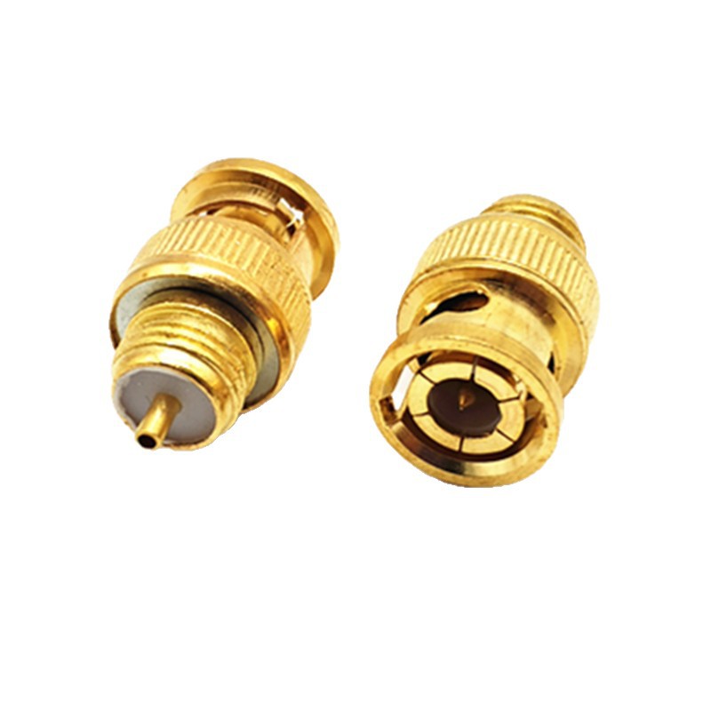 监控安防bnc接头 BNC注塑式公头 BNC镀金视频同轴连接器BNC公头