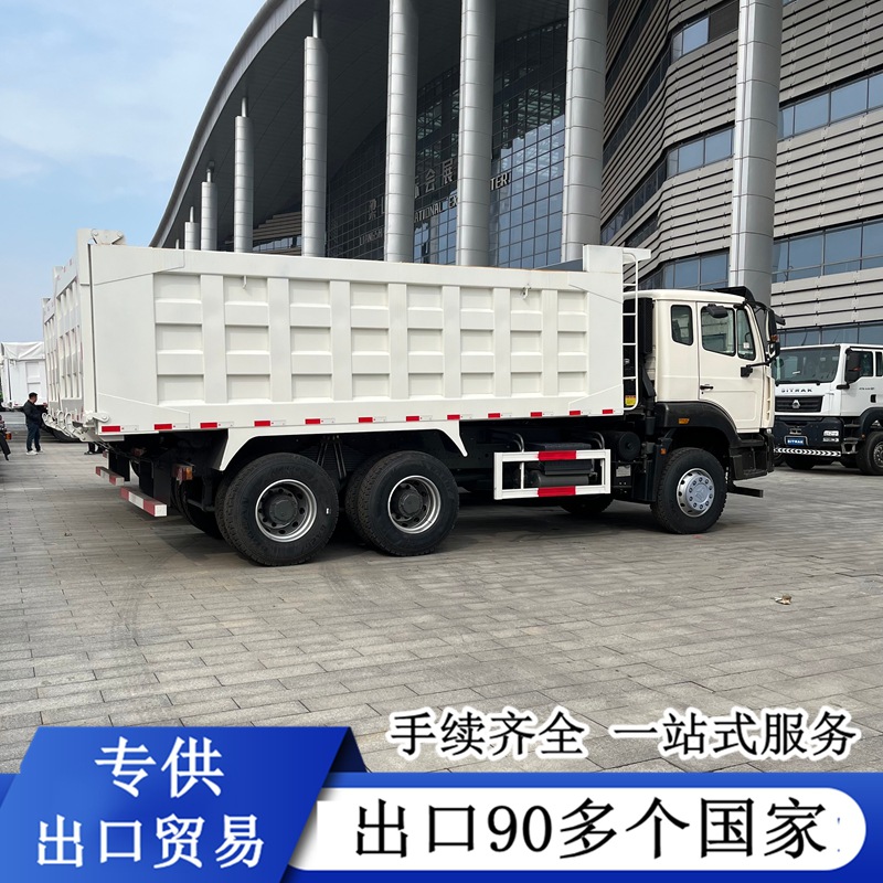 Used Eight-Wheel Shaanqi Delong Dump Truck, Export Model 6X4, Earthmoving Truck, National Standard Three, Emission Standard Two, Engineering Dump Truck