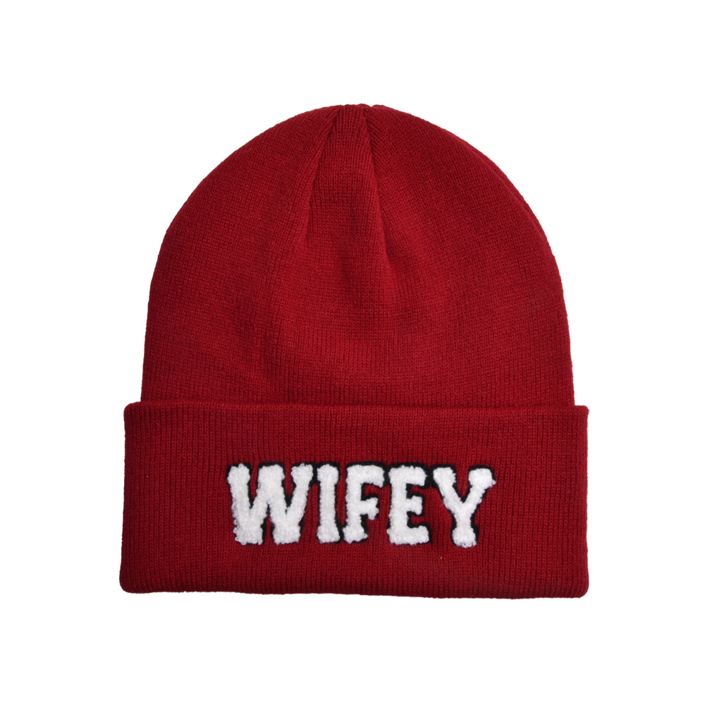 Unisex Original Design Letter Eaveless Wool Cap display picture 30