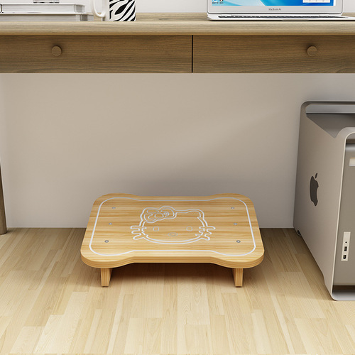 One piece drop-shipping foot pedal, children's footstool, stair step footstool, sofa footrest, heightening stool, table foot