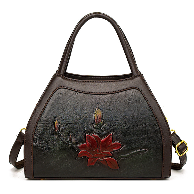 Bolsa de viaje de hombro de moda de gran capacidad para mujeres 2024 nuevo bolso de mano alta sensación de mama mochila