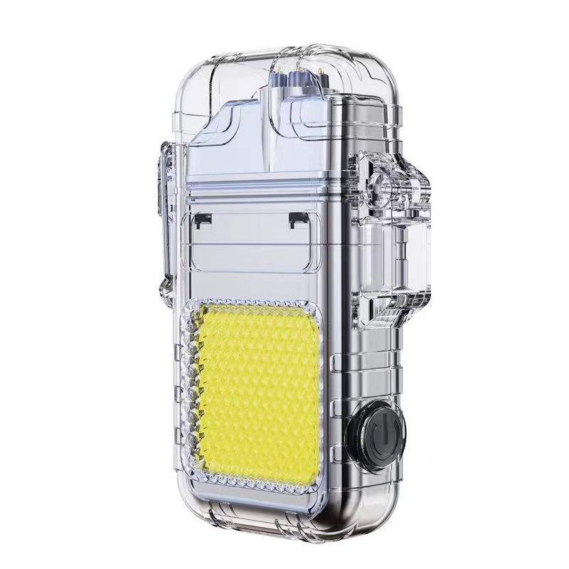 Mini linterna multi-función llavero luz de emergencia portátil USB recargable LED abrebotellas fuerte trabajo magnético COB