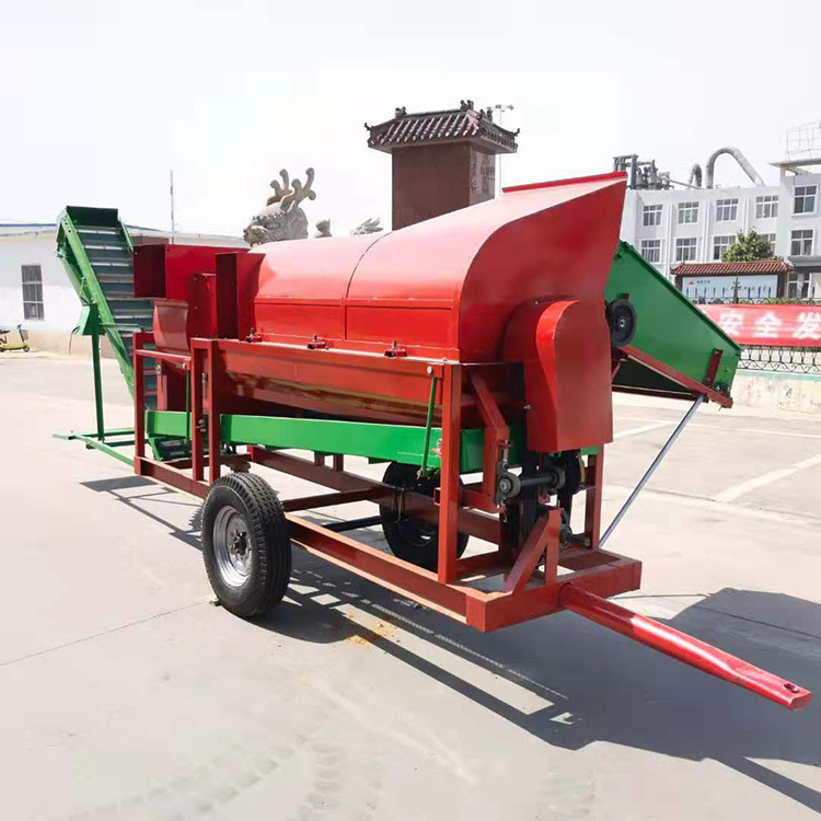 随走随摘花生摘果机出口装袋款花生拖果机农用花生秧果分离机新款