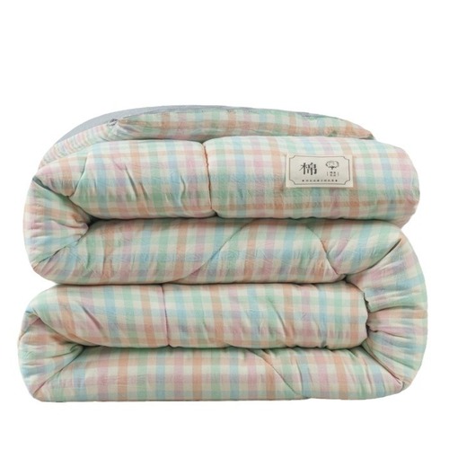 Pure Cotton Quilt from Xinjiang All Cotton Winter Quilt Spring and Autumn Season Quilt Cotton Quilt Core Student Dormitory Single Thick Warm Pad Quilt