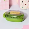 Dopamine soap box-green with lid