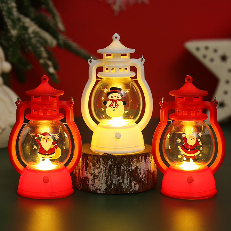 Lightings Event & Party Supplies Christmas Sequins Santa Claus Snowman PVC Party Lightings
