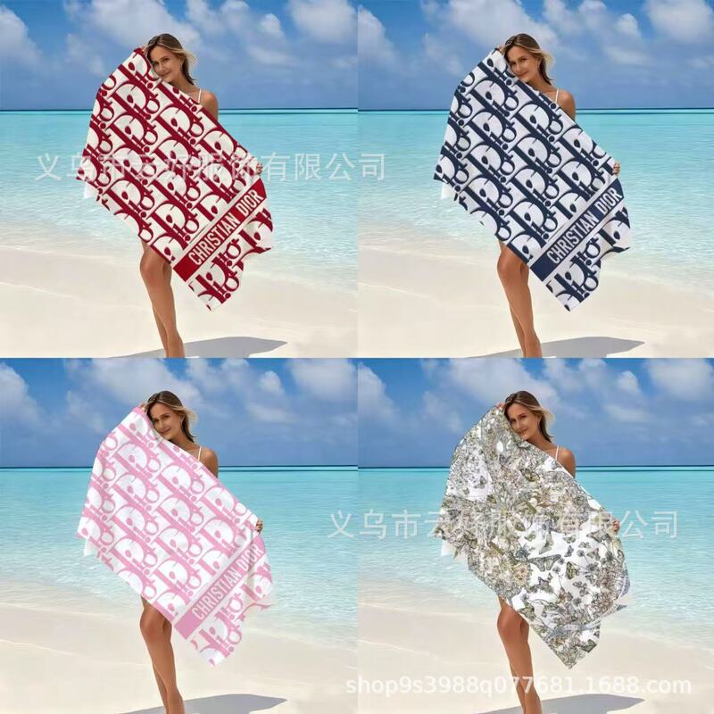 New Quick-Drying Beach Towel Large Adult Non-Stick Sand Swimming Towel Single-Sided Printed Absorbent Bath Towel Portable and Fashionable New Quick-Drying Beach Towel Large Adult Non-Stick Sand Swimming Towel Single-Sided Printed Absorbent Bath Towel Portable and Fashionable