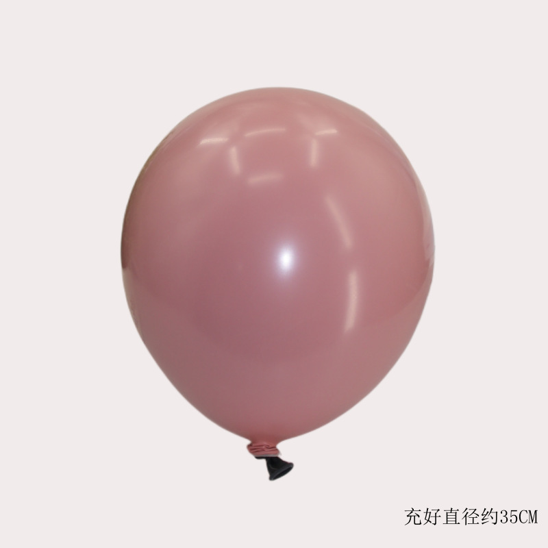 18インチ二重マカロン色円形ラテックス風船小清新ins風店誕生日パーティー汽球チェーン装飾|undefined