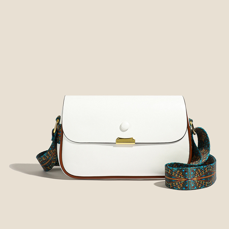 2024 moda transfronteriza color sólido sentido pu cuero suave viajes correa de hombro ancha hombro mochila pequeña bolsa de cambio ligera mano