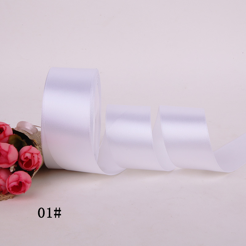 4cm cintas flores ramo de flores rosas correa de decoración mano DIY cuerda trenzada cinta de regalo cinta cinta cinta de seda de color sólido